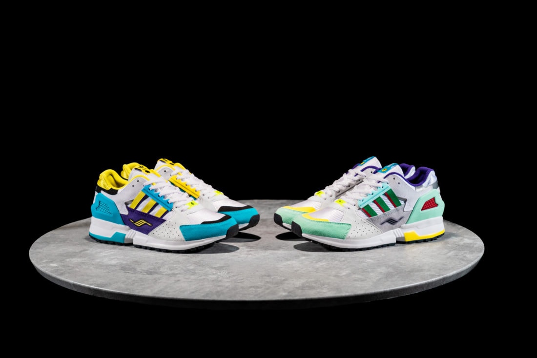 Overkill adidas ZX 10.000 C I CAN IF I WANT 1990 colorway drop release date info collaboration pack february 9 2019