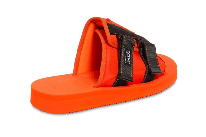 PALM ANGELS SUICOKE Patch Slider Sandals Release Info Orange Black