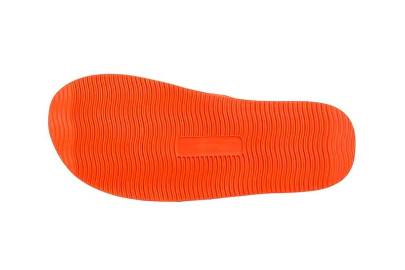 PALM ANGELS SUICOKE Patch Slider Sandals Release Info Orange Black
