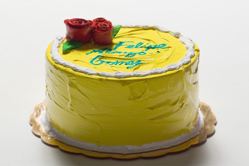 patrick martinez exhibition fort gansevoort artworks cake paintings neon artwork