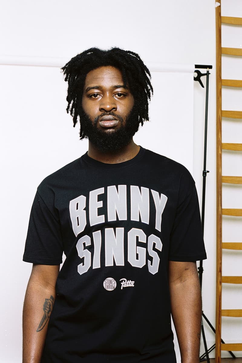 Patta Amsterdam Benny Sings Capsule Collection City Pop Album artist Ryu Okubo Benny College Logo