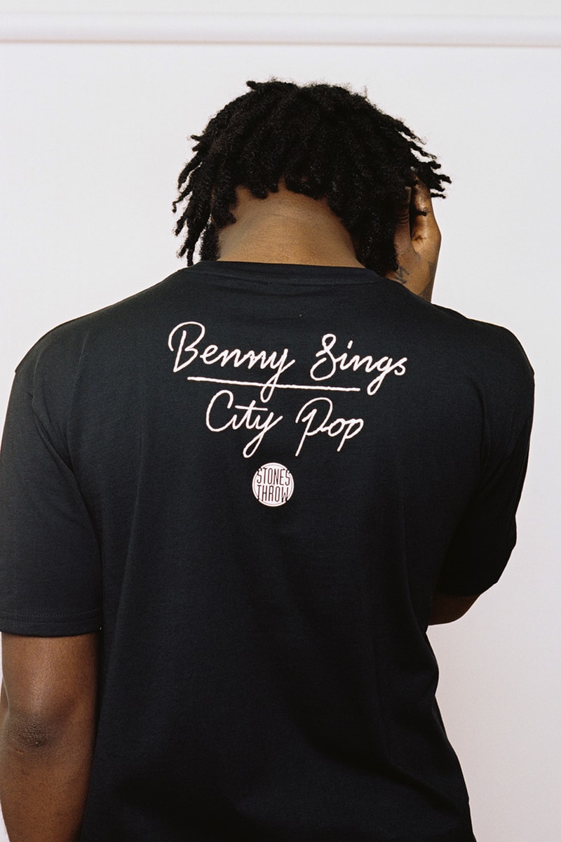 Patta Amsterdam Benny Sings Capsule Collection City Pop Album artist Ryu Okubo Benny College Logo