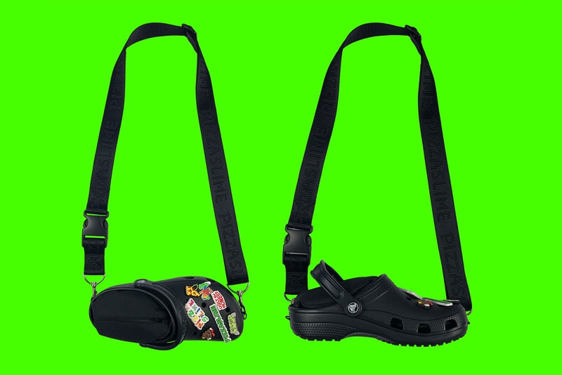 Crocs Collaboration With PizzaSlime Bag Release shoes crossbody bag 