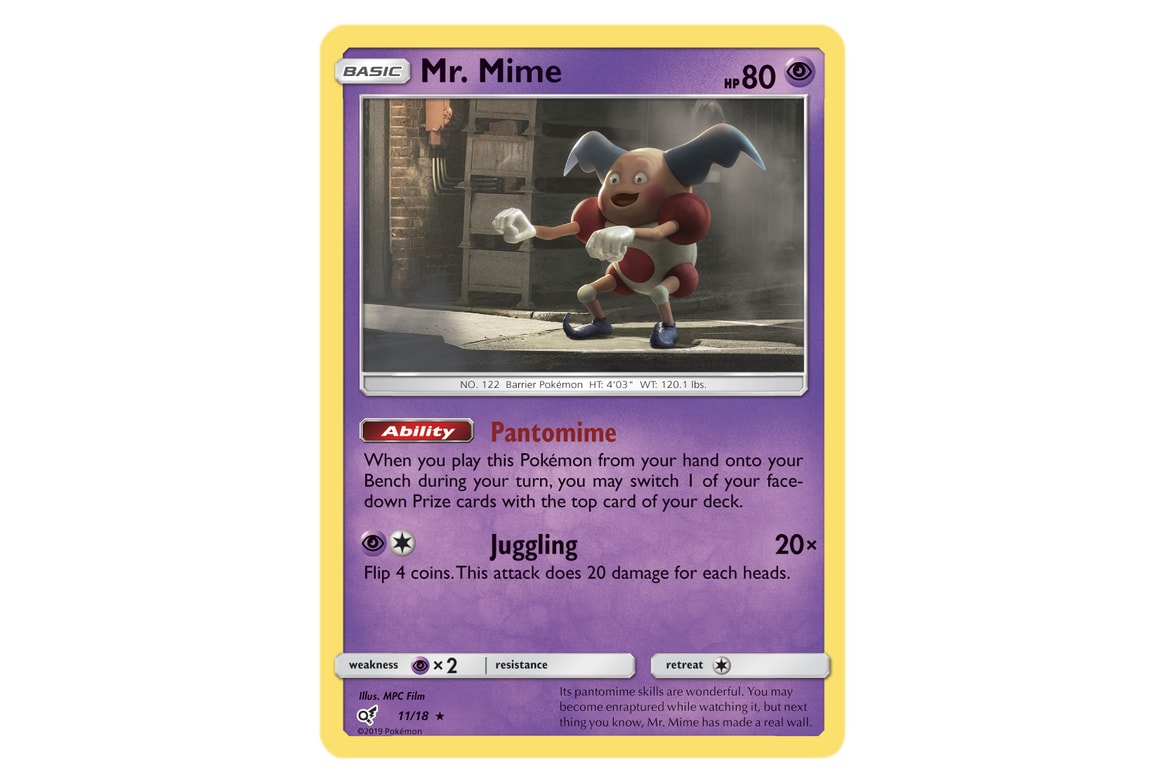 New Detective Pikachu Trading Cards Hypebeast