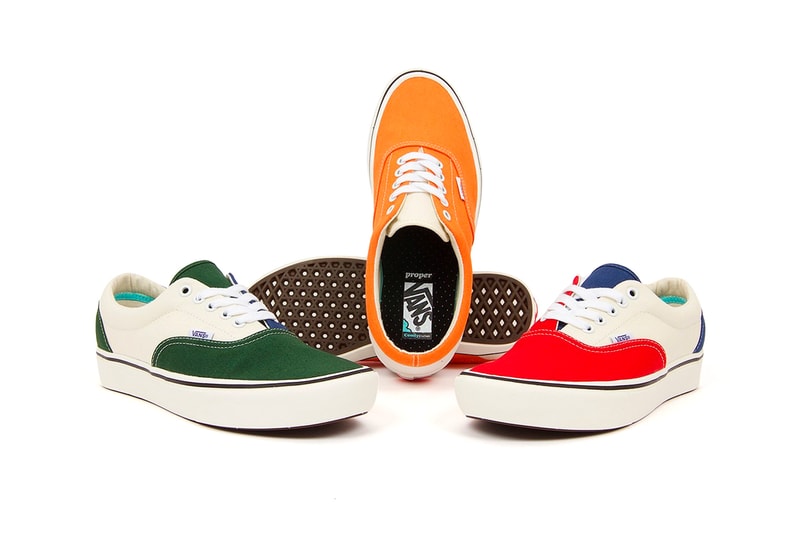 Proper x Vans Vault "1 of 1" Comfycush LX Range 300 pairs vans authentic slip on slip-on sk8-hi release info stockist sneakers 