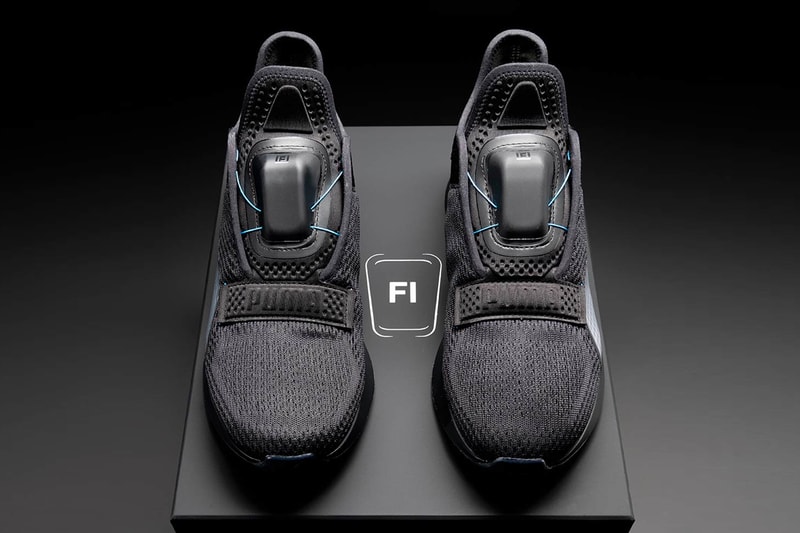PUMA Introduces New Self-Lacing Running Sneakers grey silver drop release date images iphone apple android app watch cross training footwear sportswear