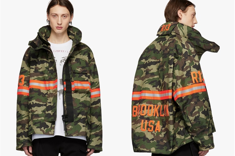 R13 Reworks Classic Fireman Jackets for SS19