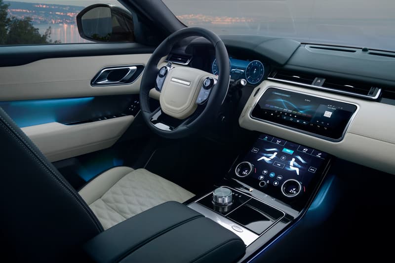 Range Rover Velar SVAutobiography Dynamic Edition car release info details cost buy 2019 february satin byron blue specs specifications technical land
