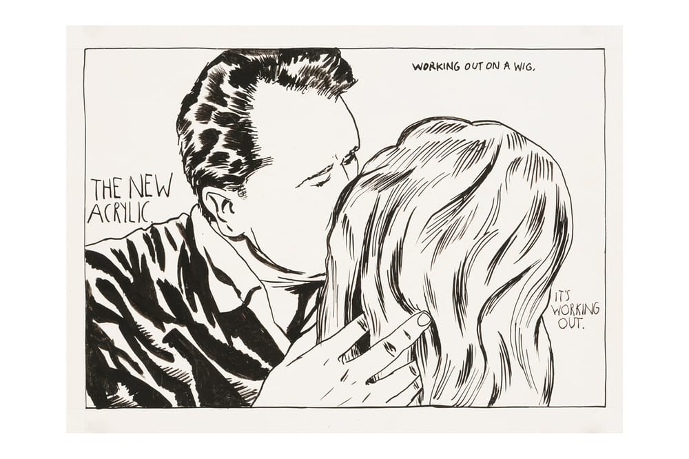 raymond pettibon ink drawings david zwirner online viewing room artworks