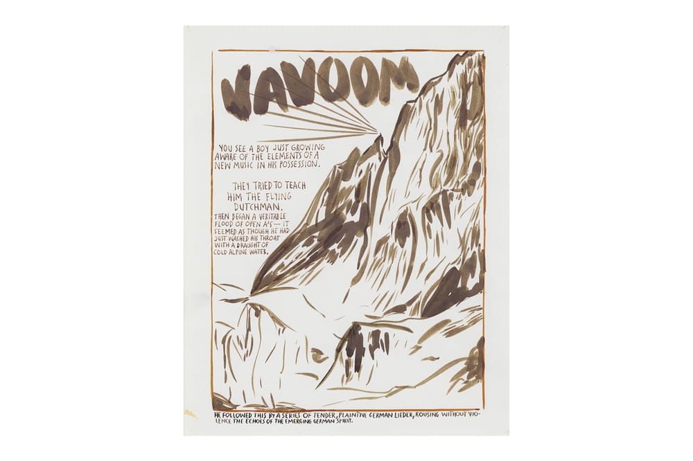 raymond pettibon ink drawings david zwirner online viewing room artworks