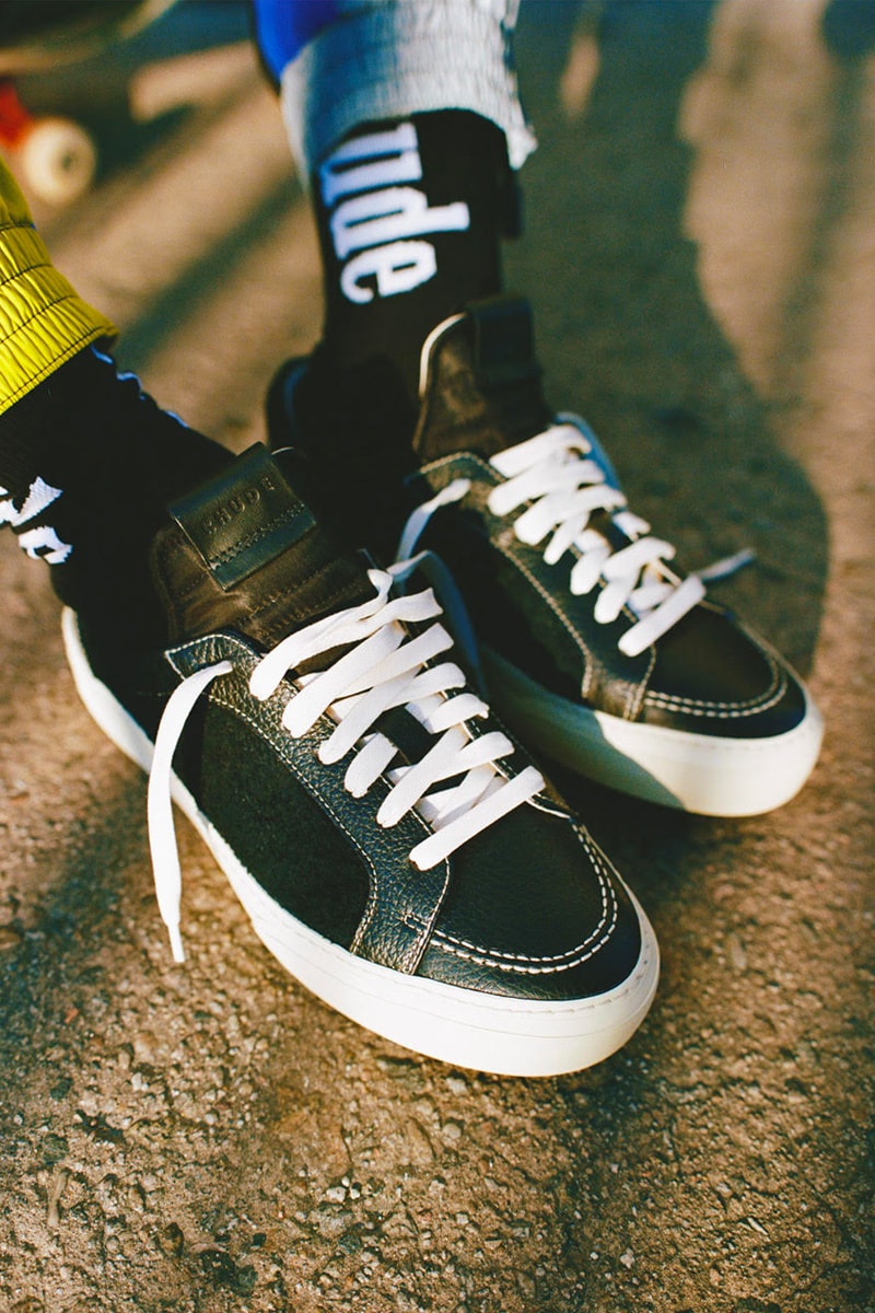 RHUDE RH 1 V1 Low High Top Release Teaser Black White Release Info Date metal