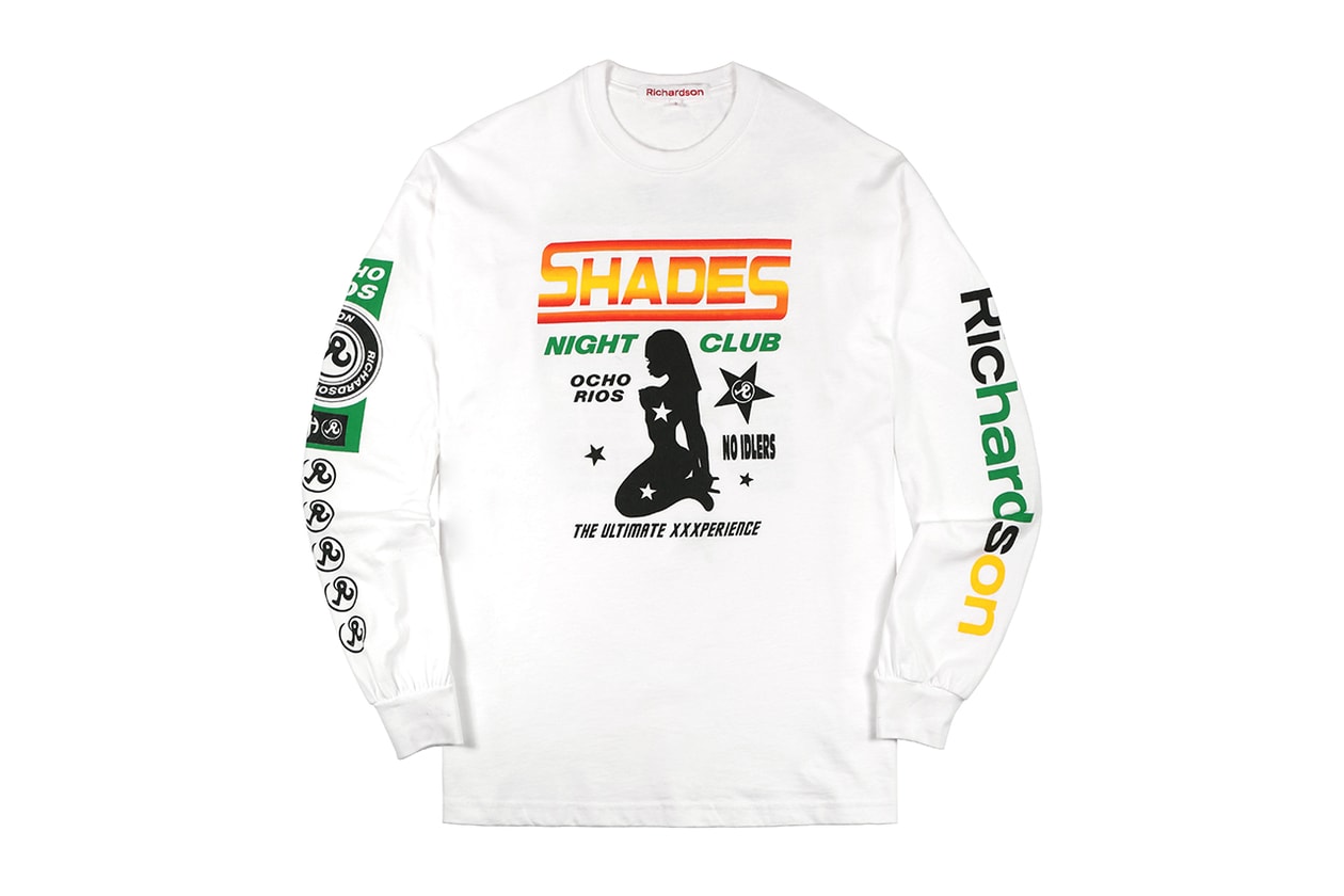 Richardson shades jamaica nightclub exotic dancers strippers tee shirt long sleeve hoodie key chain pouch towel slide sandals