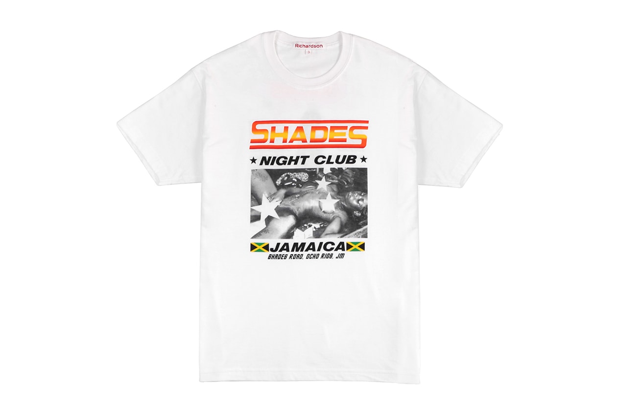 Richardson shades jamaica nightclub exotic dancers strippers tee shirt long sleeve hoodie key chain pouch towel slide sandals
