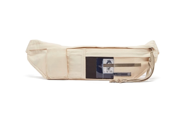 Rick Owens' DRKSHDW Drops Alien Patch Belt Bag for SS19