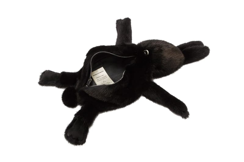 rick owens bunny pouch