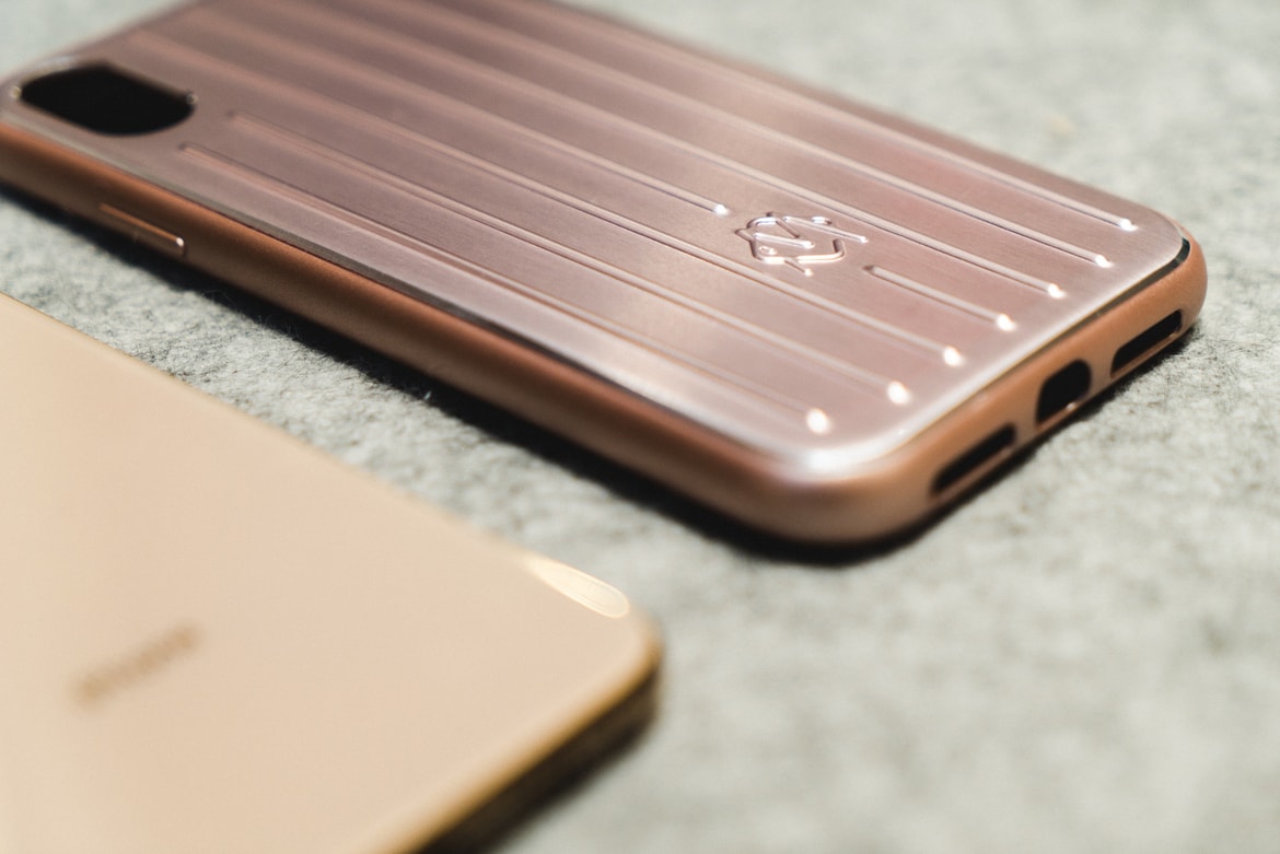 Rimowa Aluminium Groove Iphone Case Closer Look Hypebeast