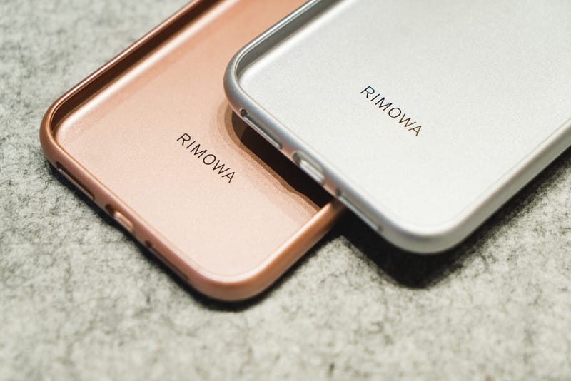 rimowa aluminium groove case for iphone xs