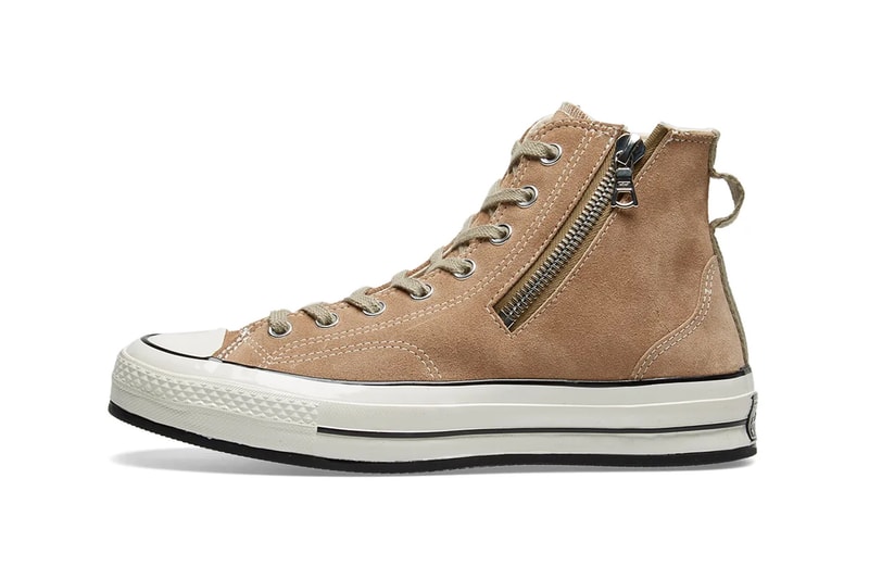 RIRI Zipper Converse Chuck Taylor All Star '70 Release Info Brown Leather Sand Suede Black Canvas