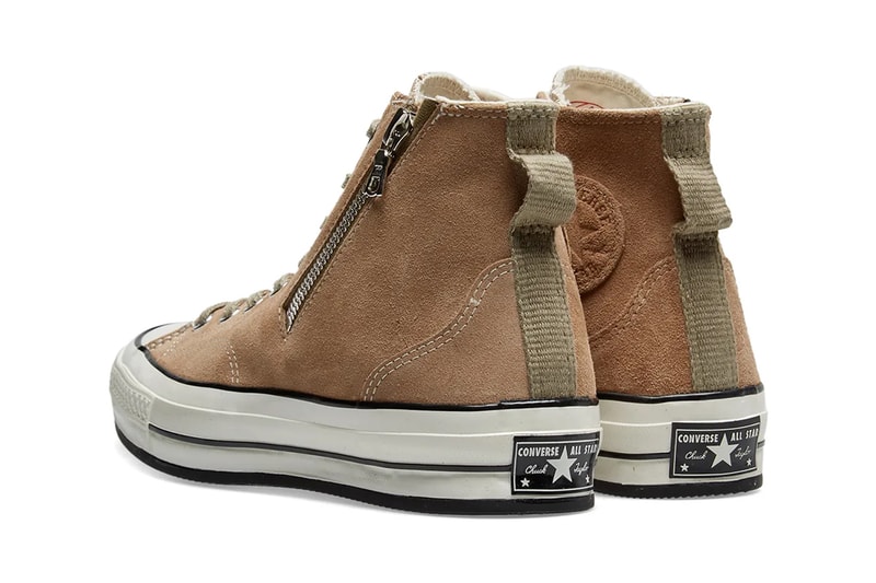 RIRI Zipper Converse Chuck Taylor All Star '70 Release Info Brown Leather Sand Suede Black Canvas