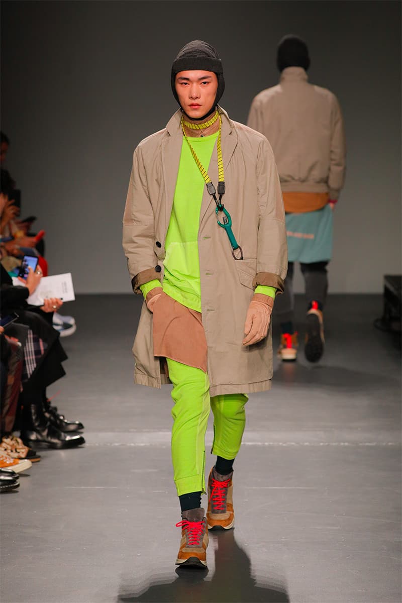 Robert Geller Fall Winter 2019 NYFW Show Runway Mens New York Fashion Week lululemon common projects shoes