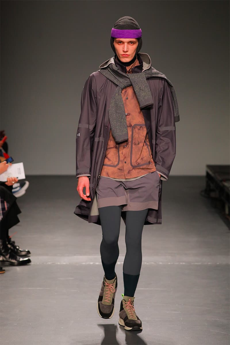 Robert Geller Fall Winter 2019 NYFW Show Runway Mens New York Fashion Week lululemon common projects shoes