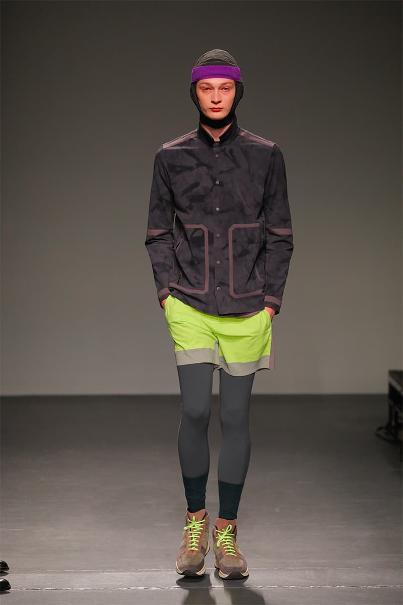 Robert Geller Fall Winter 2019 NYFW Show Runway Mens New York Fashion Week lululemon common projects shoes