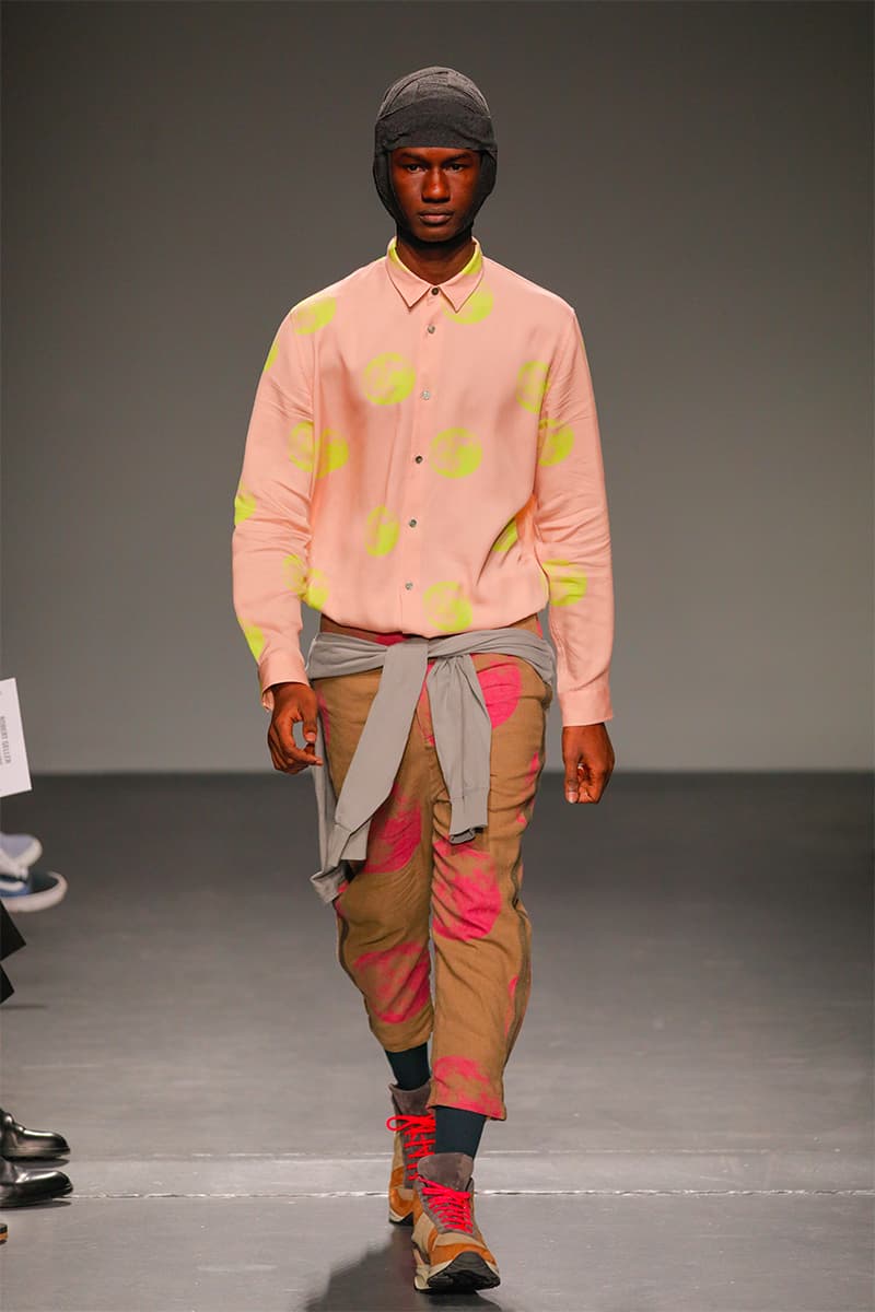 Robert Geller Fall Winter 2019 NYFW Show Runway Mens New York Fashion Week lululemon common projects shoes