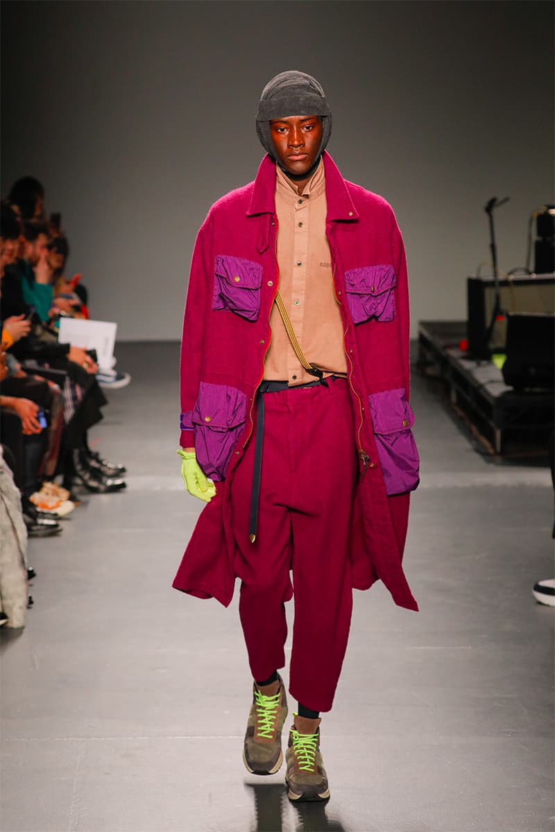 Robert Geller Fall Winter 2019 NYFW Show Runway Mens New York Fashion Week lululemon common projects shoes