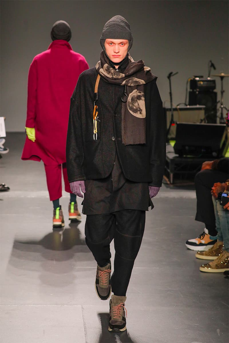 Robert Geller Fall Winter 2019 NYFW Show Runway Mens New York Fashion Week lululemon common projects shoes