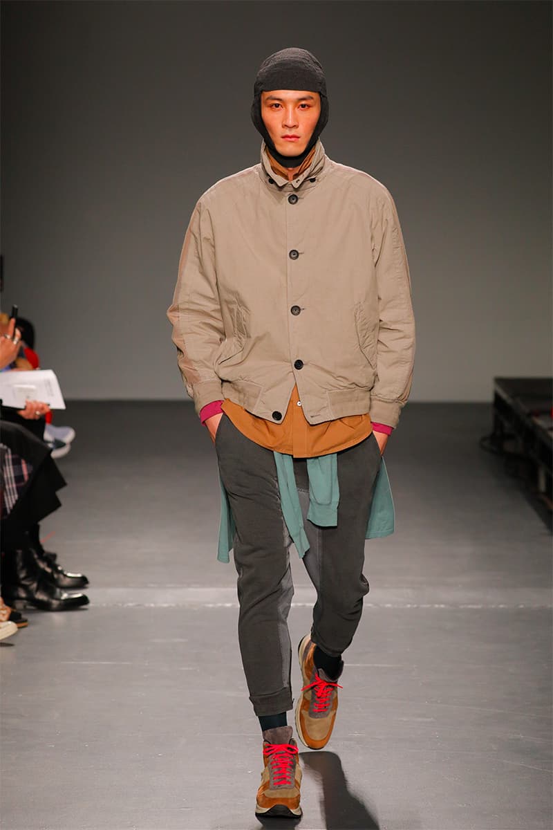 Robert Geller Fall Winter 2019 NYFW Show Runway Mens New York Fashion Week lululemon common projects shoes