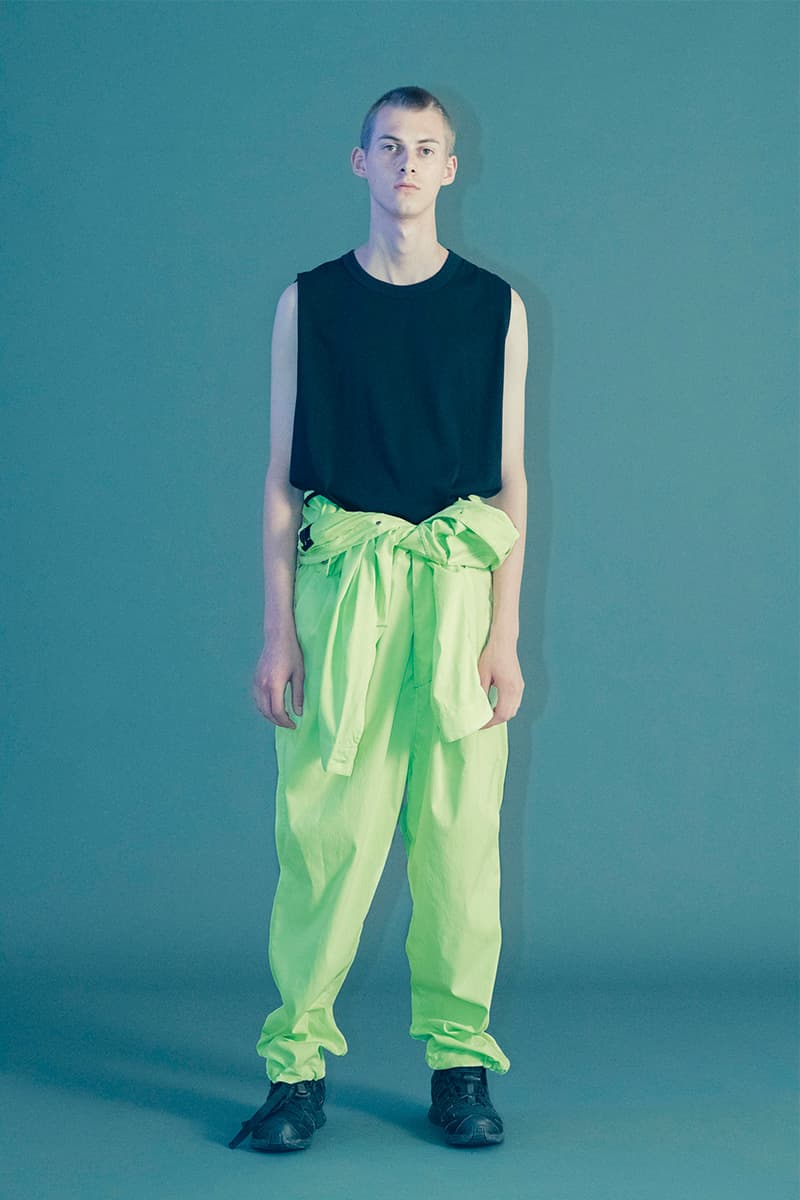 ROTOL Spring/Summer 2019 Lookbook japan workwear americana 3m jeans stitch detailing kimono haori jeans denim orange neon earthy tone coverall outwear jacket tshirt shirt tailoring tailor