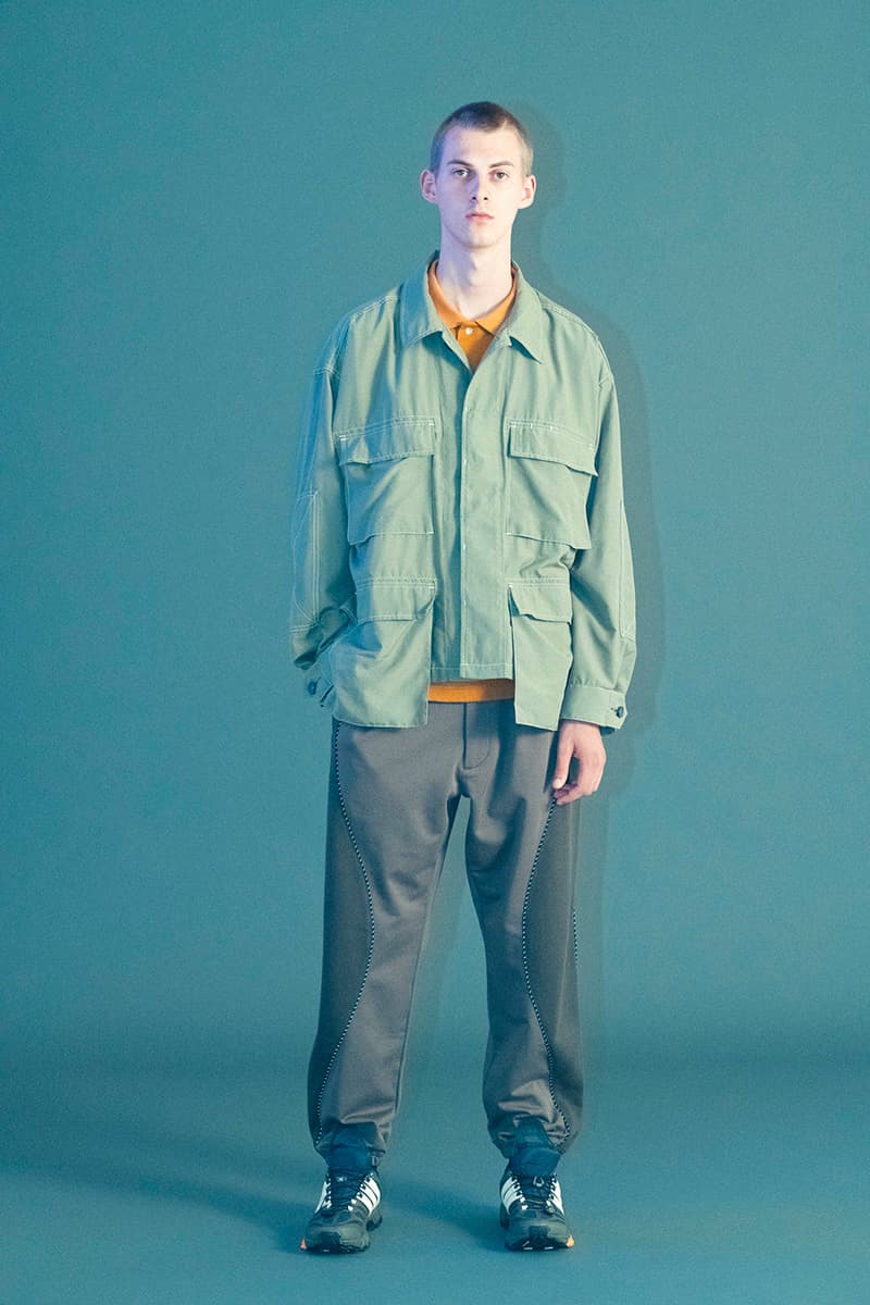 ROTOL Spring/Summer 2019 Lookbook japan workwear americana 3m jeans stitch detailing kimono haori jeans denim orange neon earthy tone coverall outwear jacket tshirt shirt tailoring tailor