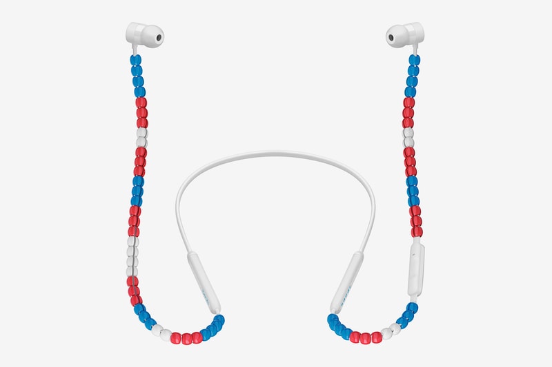 sacai Beats By Dre BeatsX wireless earphones Release Date Announcement interview Chitose Abe Luke Wood Red White Blue Black Fall Winter 2019 Burned Red Deep White True Black Wireless
