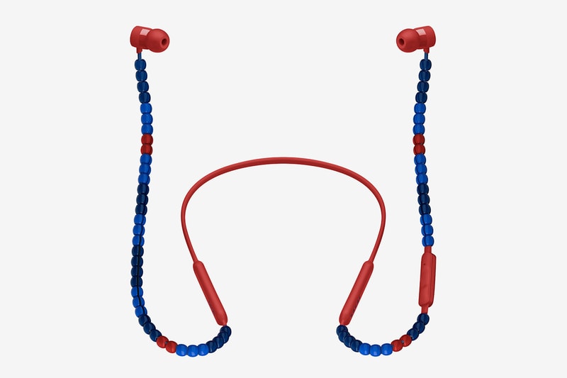 sacai Beats By Dre BeatsX wireless earphones Release Date Announcement interview Chitose Abe Luke Wood Red White Blue Black Fall Winter 2019 Burned Red Deep White True Black Wireless