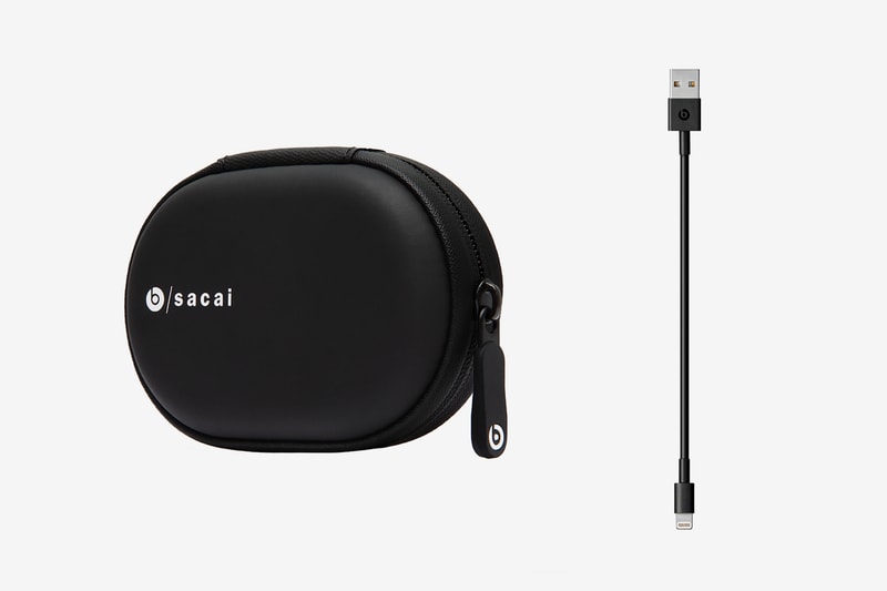 sacai Beats By Dre BeatsX wireless earphones Release Date Announcement interview Chitose Abe Luke Wood Red White Blue Black Fall Winter 2019 Burned Red Deep White True Black Wireless