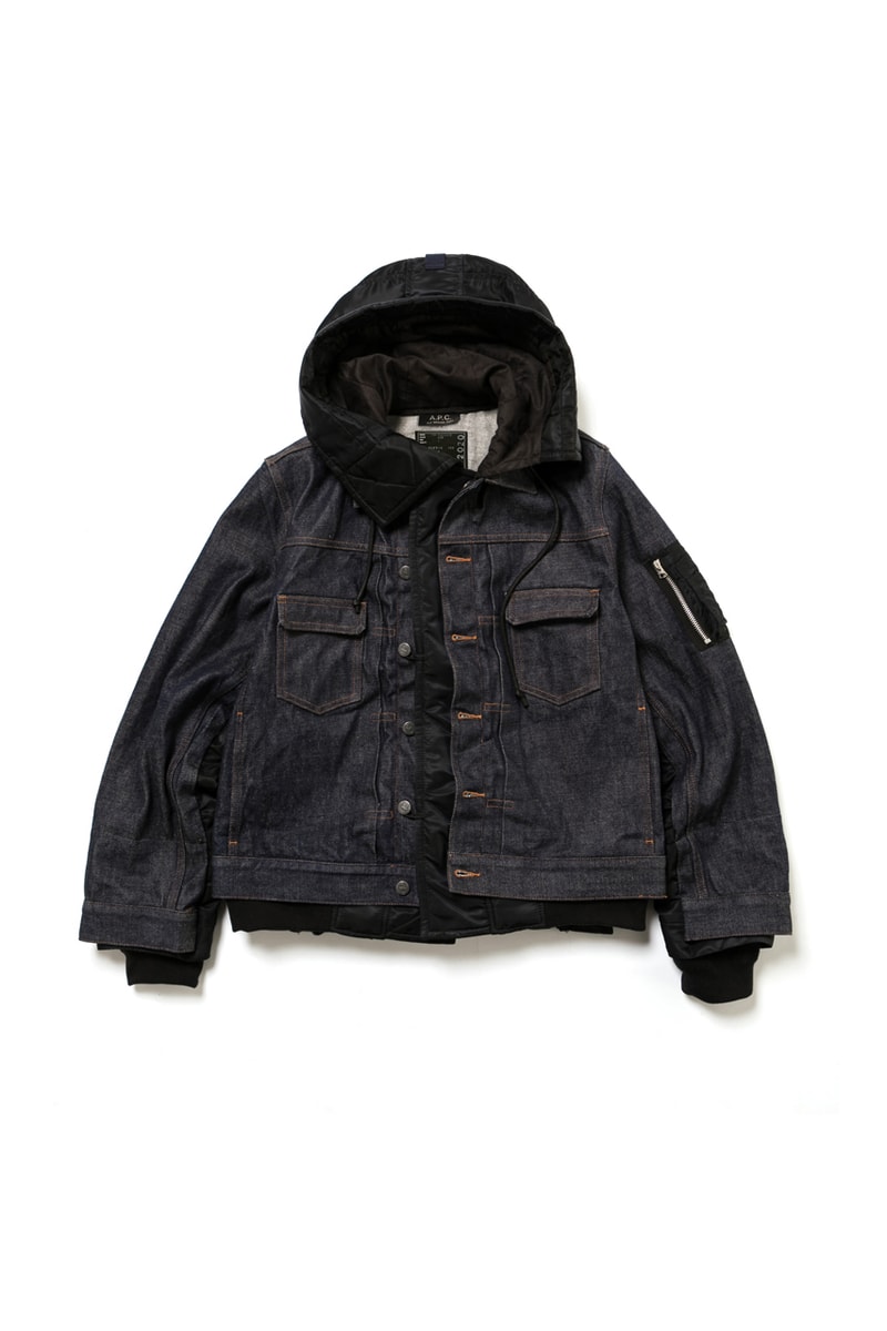 sacai apc herve chapelier beats by dre casetify astier de villatte le bon marche sarah andelman just an idea paris pop up bonjour store collaborations ldv waffle daybreak sneaker drop release date info petit bateau fragment design hiroshi fujiwara