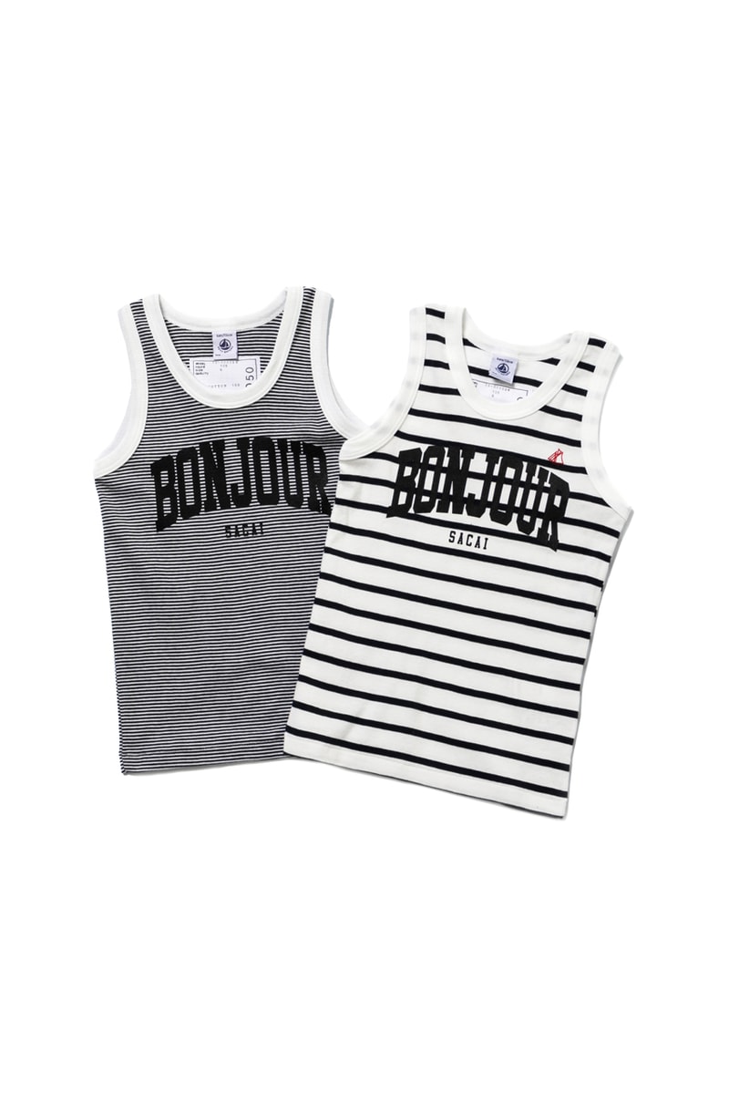 sacai apc herve chapelier beats by dre casetify astier de villatte le bon marche sarah andelman just an idea paris pop up bonjour store collaborations ldv waffle daybreak sneaker drop release date info petit bateau fragment design hiroshi fujiwara