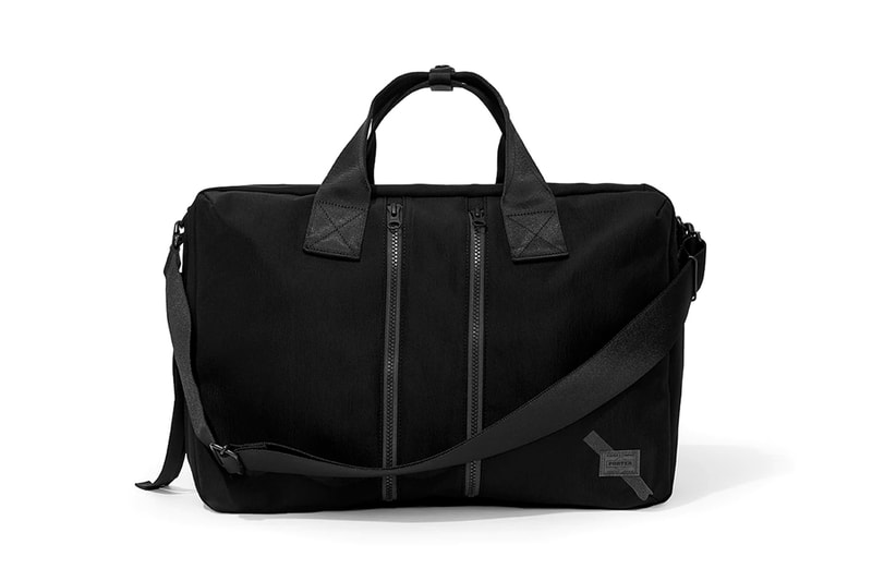 Saturdays NYC x Porter Goes Flashy With Its Latest Accessories Collection wallet brief case backpack tote bag black light nylon images info drop release date price 