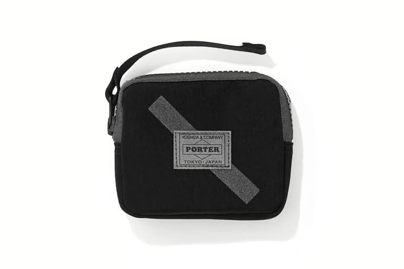 Saturdays NYC x Porter Goes Flashy With Its Latest Accessories Collection wallet brief case backpack tote bag black light nylon images info drop release date price