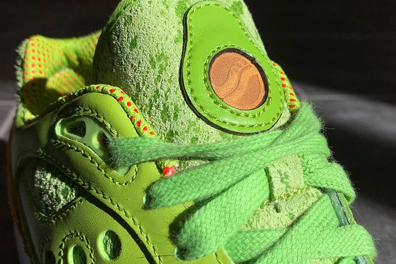 Saucony Joins in on Healthy Food Craze With Shadow 6000 "Avocado Toast" green brown red info release drop date price images footwear
