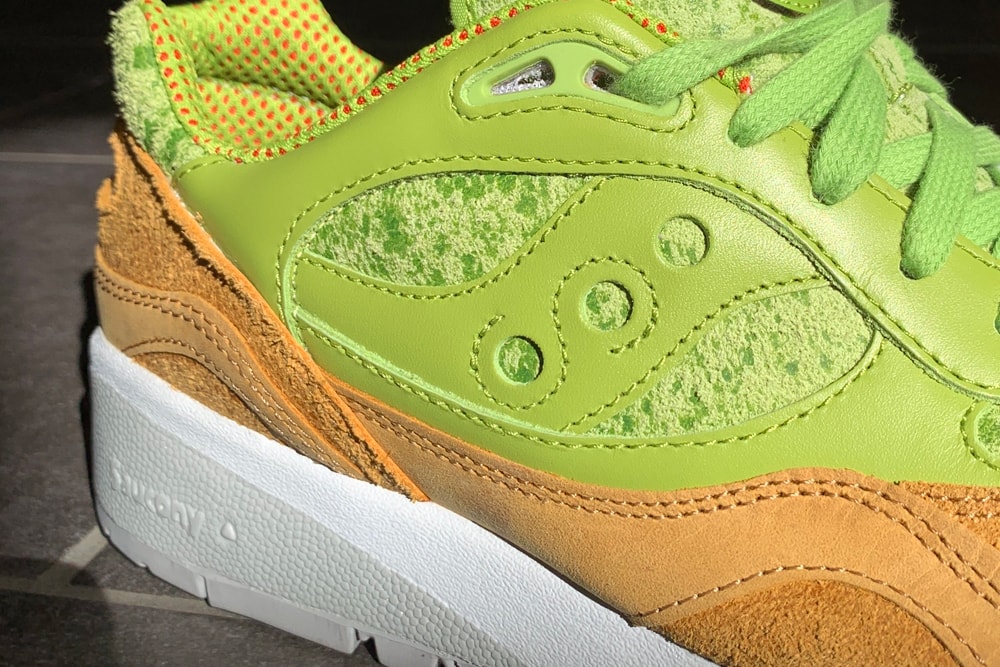 Saucony Joins in on Healthy Food Craze With Shadow 6000 "Avocado Toast" green brown red info release drop date price images footwear