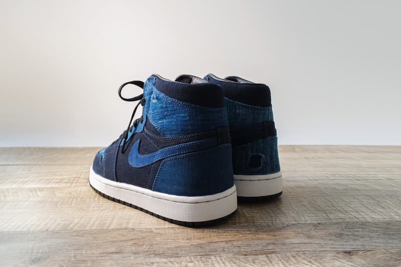 Simple Union Nike Air Jordan 1 Denim Custom jeans blue hand crafted 