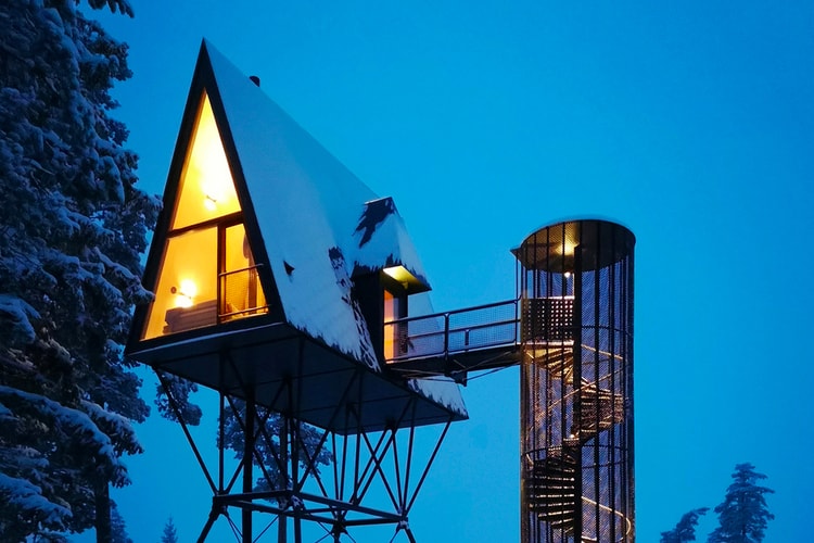 The PAN-Cabins Stand in Harmony With the Norwegian Forest