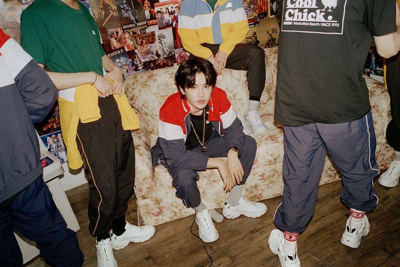 Skechers NEX7 D'Lites Color Pack, chinese boy band, Chunky Dad ugly Sneaker all white 