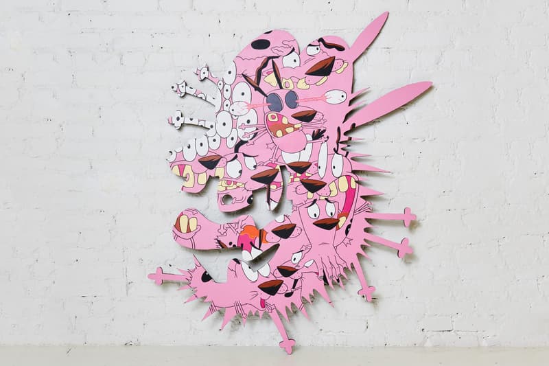 slumpy kev cartoon artworks depop los angeles exhibition paintings artworks