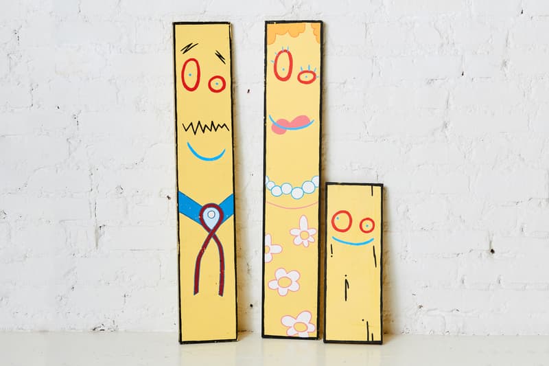 slumpy kev cartoon artworks depop los angeles exhibition paintings artworks