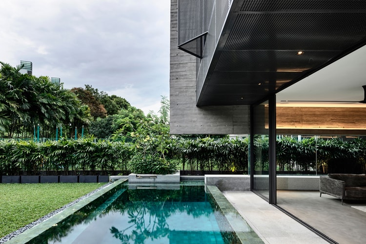 Smart Home in Singapore Goes Green Beyond the Trees