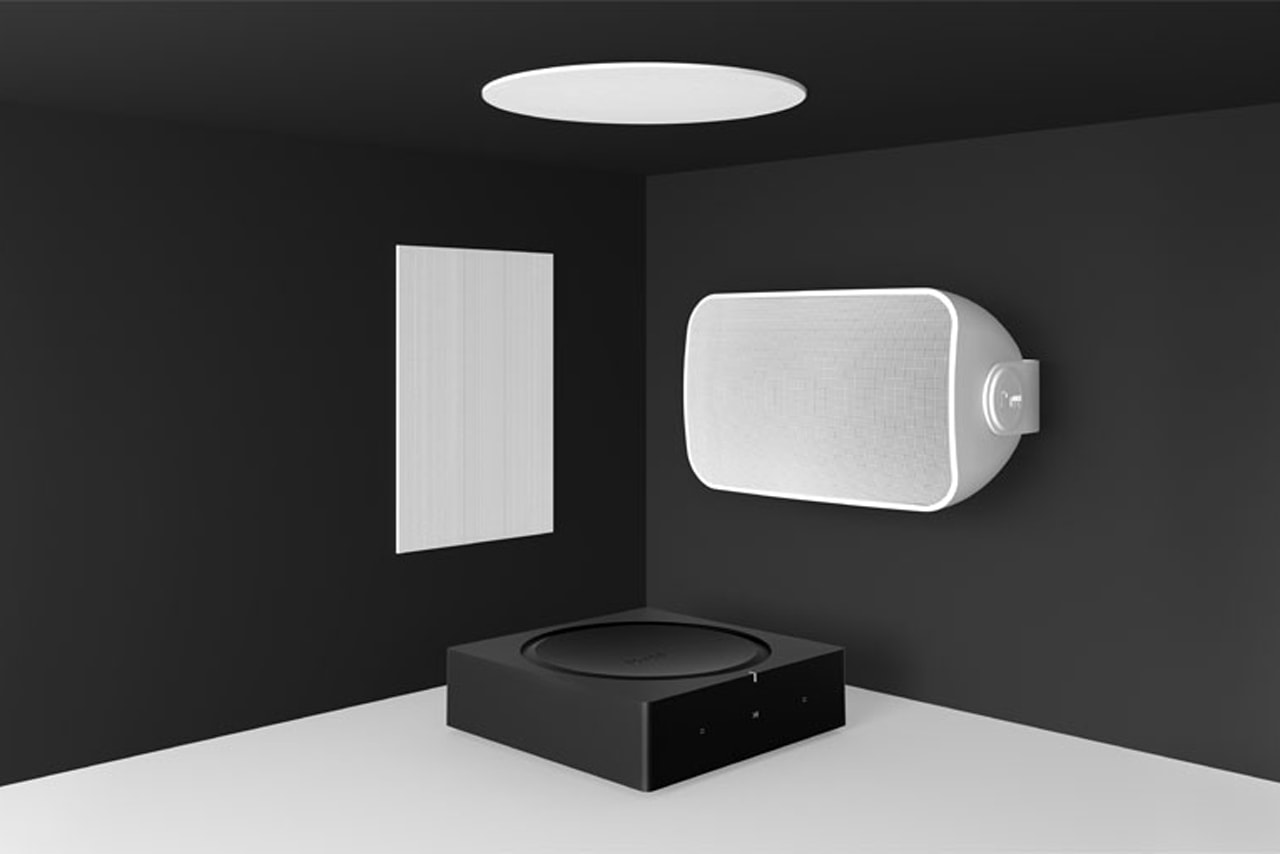 Sonos sonance architectural speakers indoor outdoor speaker