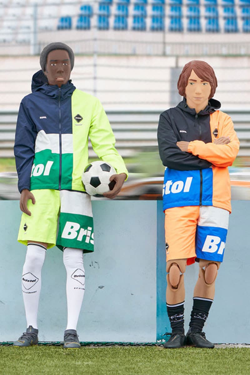 SOPHNET.'s F.C.Real Bristol SS19 Lookbook soccer football spring summer 2019 nascar racing track