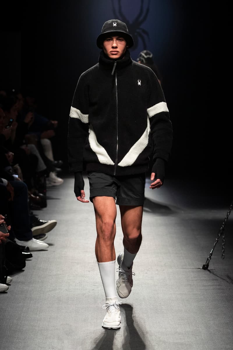 Spyder Debuts Fall/Winter 2019 Collection Sleek Tech-wear Retro-Inspired Streetwear tracksuits fleece sweatshirts oversized puffers 90s